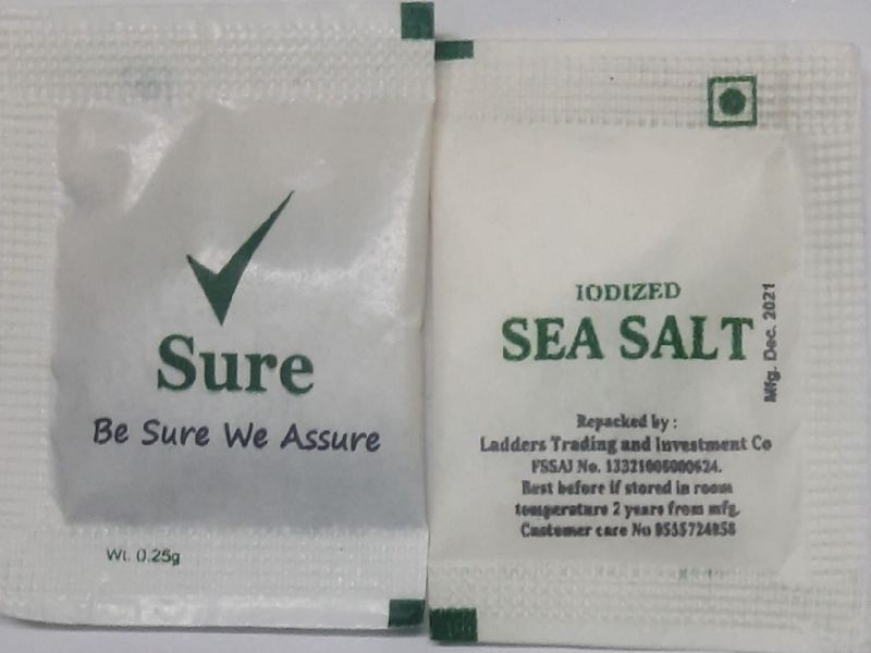 Iodized Salt Sachets