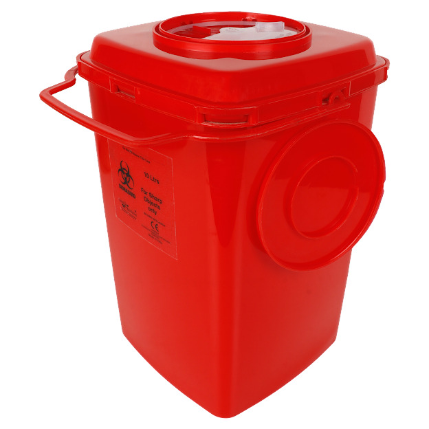 10L Sharps Disposal Container