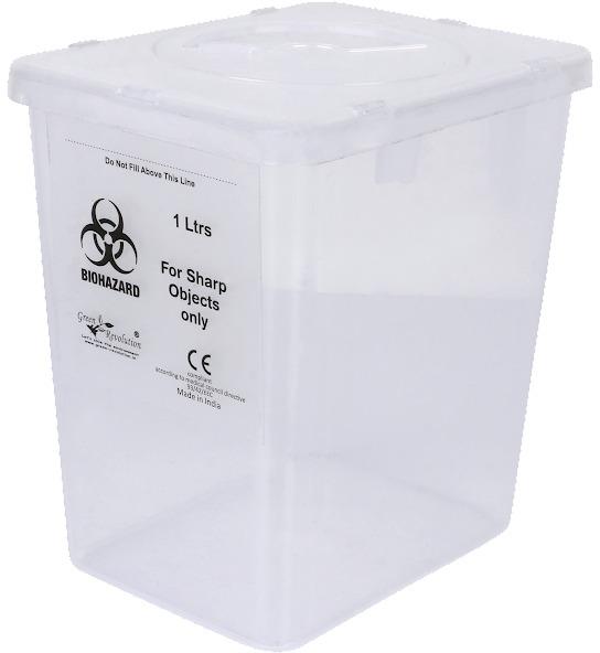 1L Sharps Disposal Container