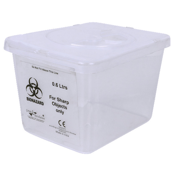 600ML Sharps Disposal Container