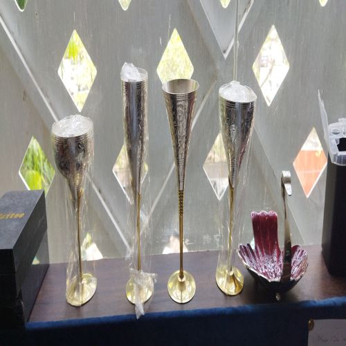 Wholesale Brass Wine Glass Supplier,Brass Wine Glass Distributor from  Moradabad India