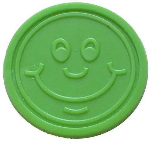 Smiley Face Plastic Tokens Manufacturer Supplier in Pune India