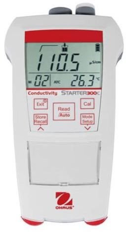 Ohaus Starter 300C Conductivity Portable pH Meter