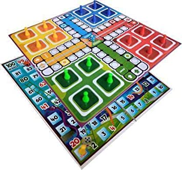 PVC Ludo and Snake Ladder Board Game