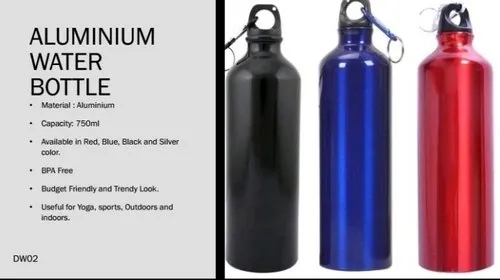 Aluminum Sipper Bottle