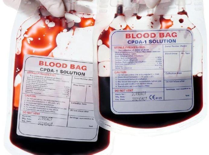 Blood Bag Label