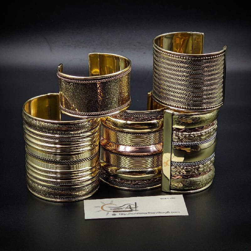 Brass Cuff Bracelet Manufacturer Supplier from Sambhal India