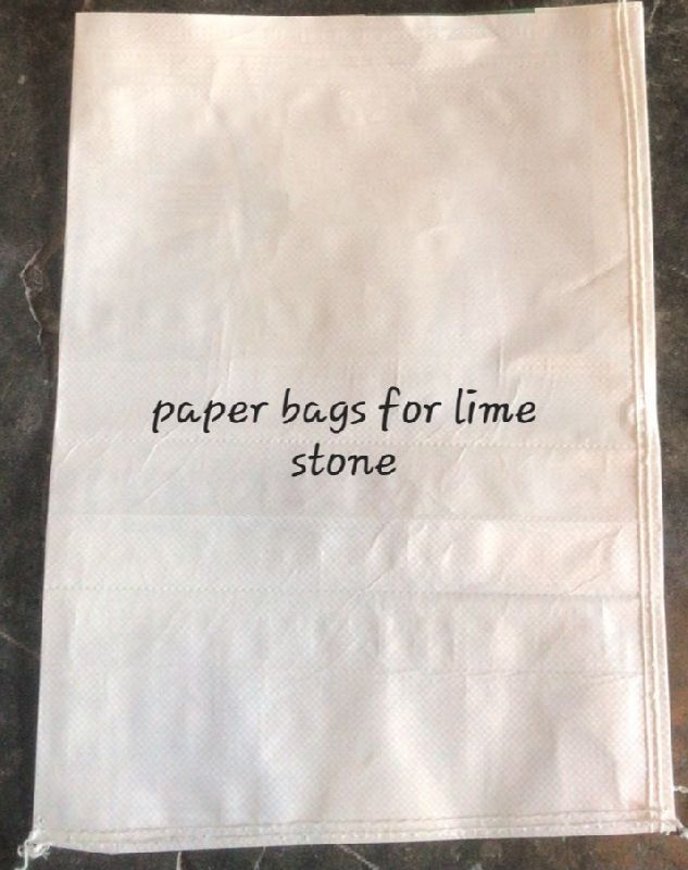 Off White Paper Packaging Bag