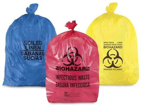 HDPE Biohazard Bags