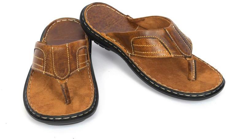 Men\'s Genuine Leather Slippers