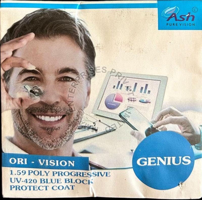 Polycarbonate Blue Block Blue Coating Progressive Lens