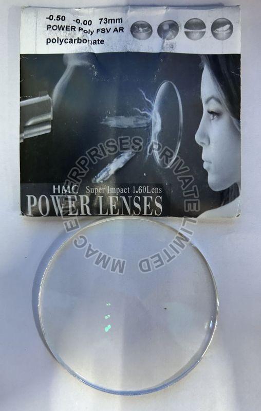 Polycarbonate HMC Green Coating Lens