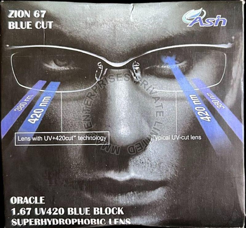 1.67 Blue Block Protect Coating Lens