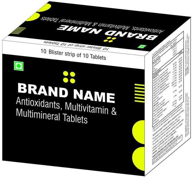 Antioxidant, Multivitamin & Multimineral Tablet