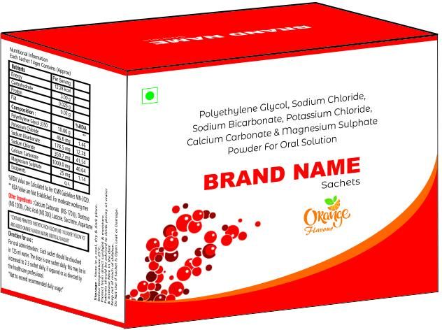 Sodium Bicarbonate, Potassium Chloride, Calcium Carbonate & Magnesium Sulphate  Sachets