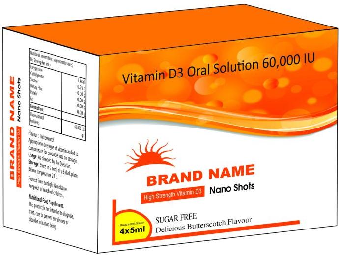 Vitamin D3 Oral Solution 60,000 IU