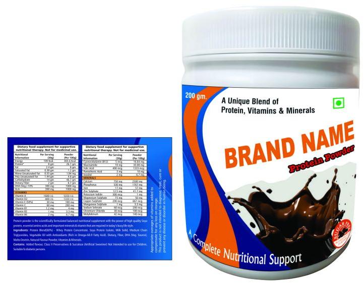 Protein Powder in Chocolate Flavour