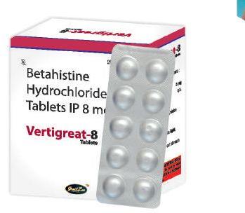 Vertigreat 8mg Tablet