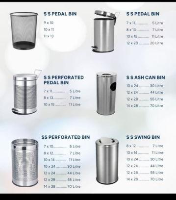 Steel Dust Bin