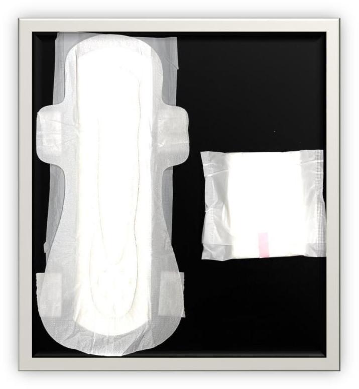 320mm Tri Fold Maxi Cotton Sanitary Napkin