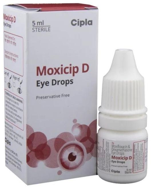 Moxicip D Eye Drop
