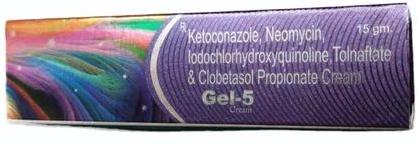 Gel 5 Ketoconazole Clobetasol Propionate Cream