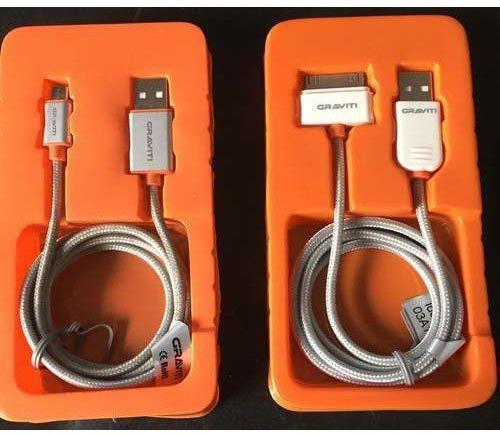 Mobile Data Cable Packaging Tray