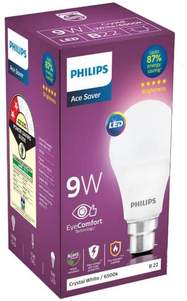 Philips B22 9W LED Bulb