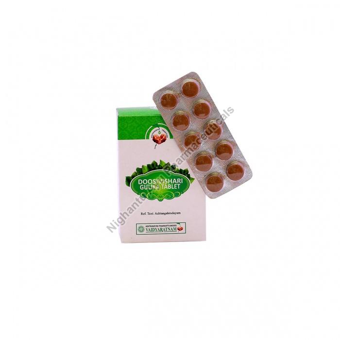 Vaidyaratnam Dooshivishari Gulika Tablets