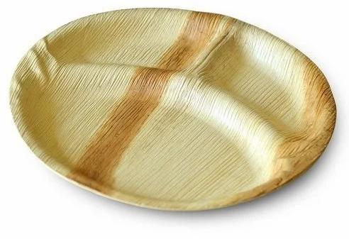 Disposable Areca Leaf Partition Plate