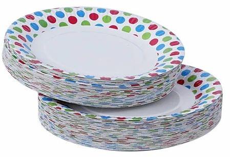 Printed Disposable Paper Plate
