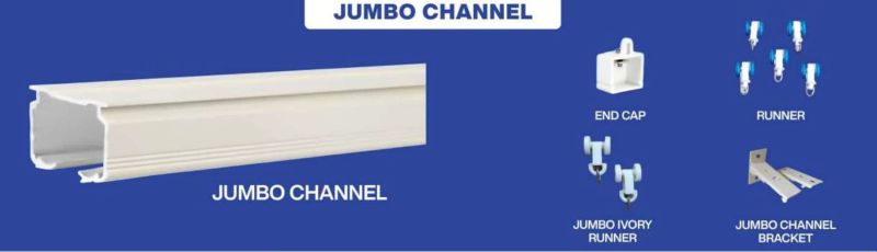 Jumbo Curtain Track System