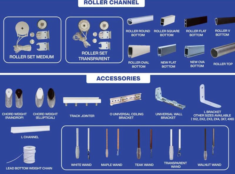 Roller Curtain Track System