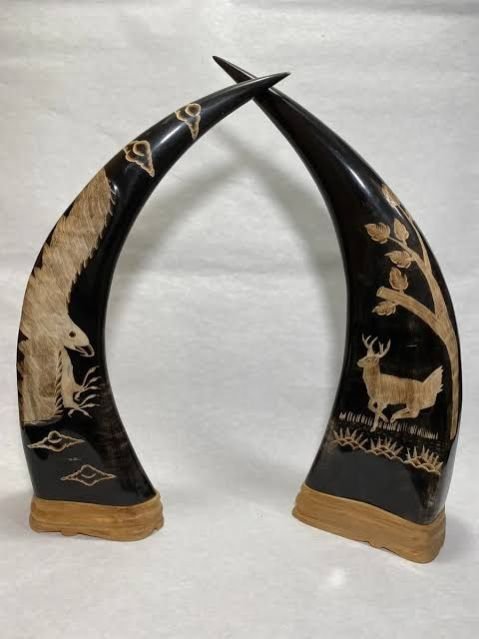 Horn Table Show Piece