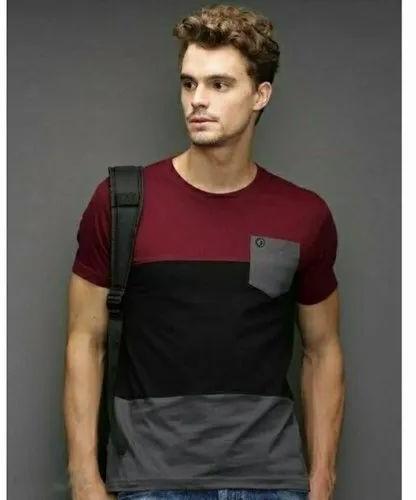 Men Designer Round Neck T-Shirt