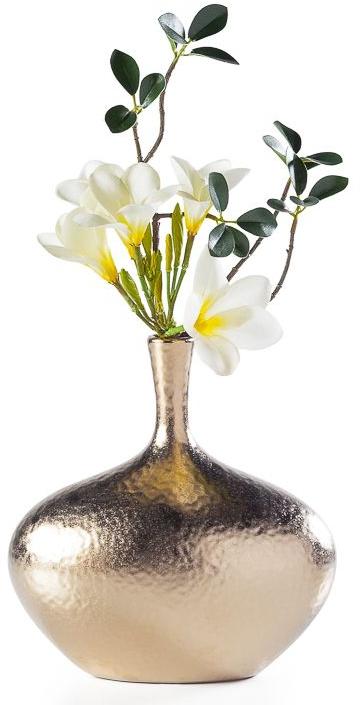 Copper Plated Aluminium Flower Vase