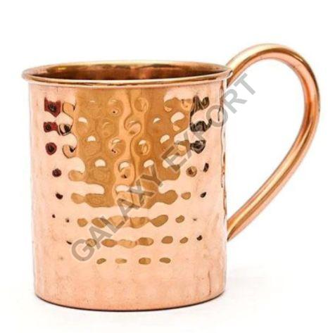 Copper Hammered Mule Mug