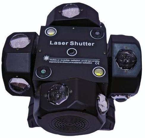 4 Head Zenith King LED Laser Shutter Moving Head Light