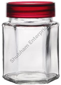 250 ML Hexa Screw Glass Jar