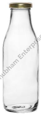 300 ML Round Milk Glass Bottle
