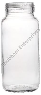 500 ML Ghee Round Glass Jar