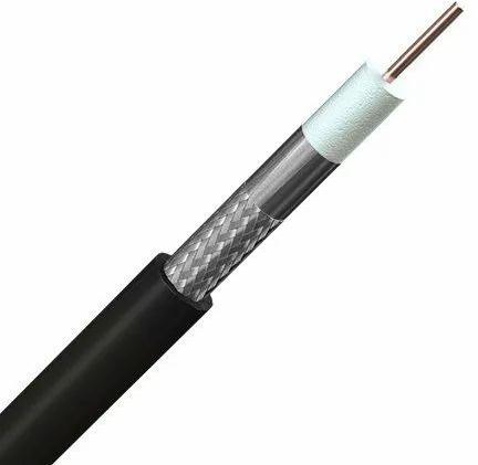 Aluminium Black HLF 300 Coaxial Cable