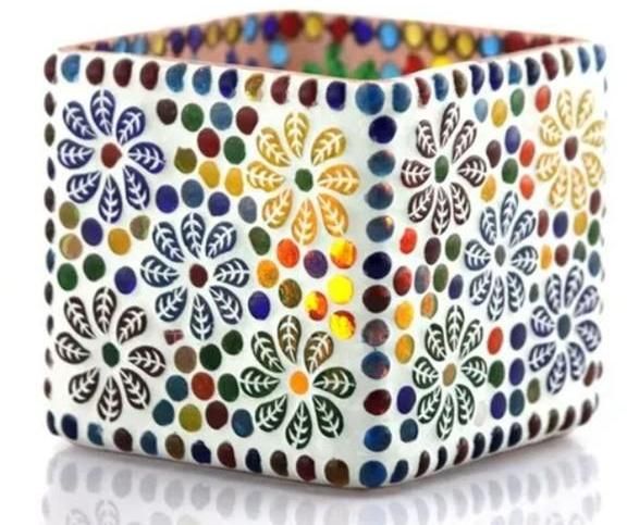 Antique Crystal Candelabra