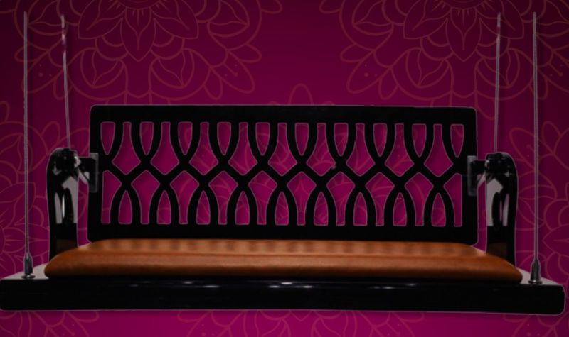 S-Cut Design Reversable Acrylic Swing