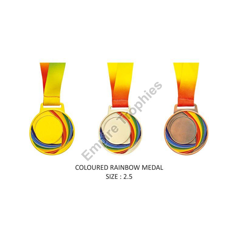 Multicolor Rainbow Medal