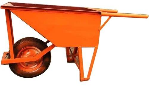 Cast Iron Single Wheel Barrow Trolley