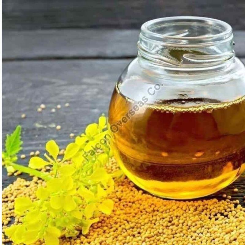 Wooden Pressed Yellow Mustard Oil
