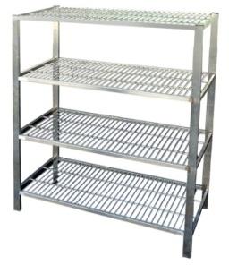 Fixed Wire Shelving Unit