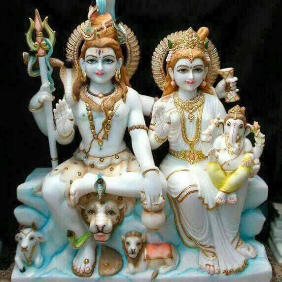 Marble Lord Gauri Shankar Murti