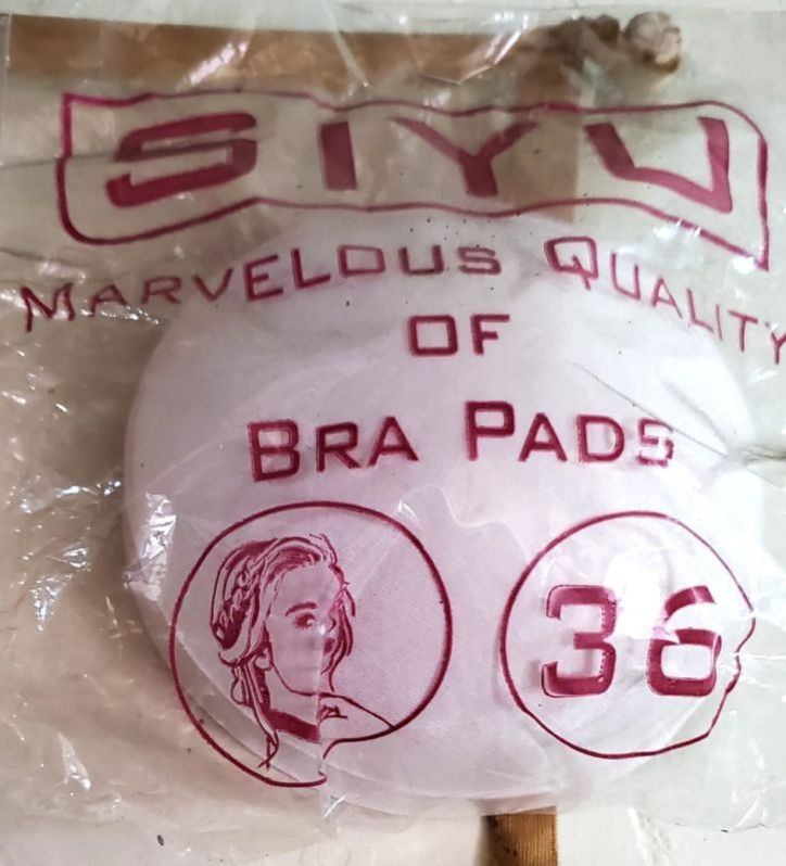 S-36 White Round Bra Pad